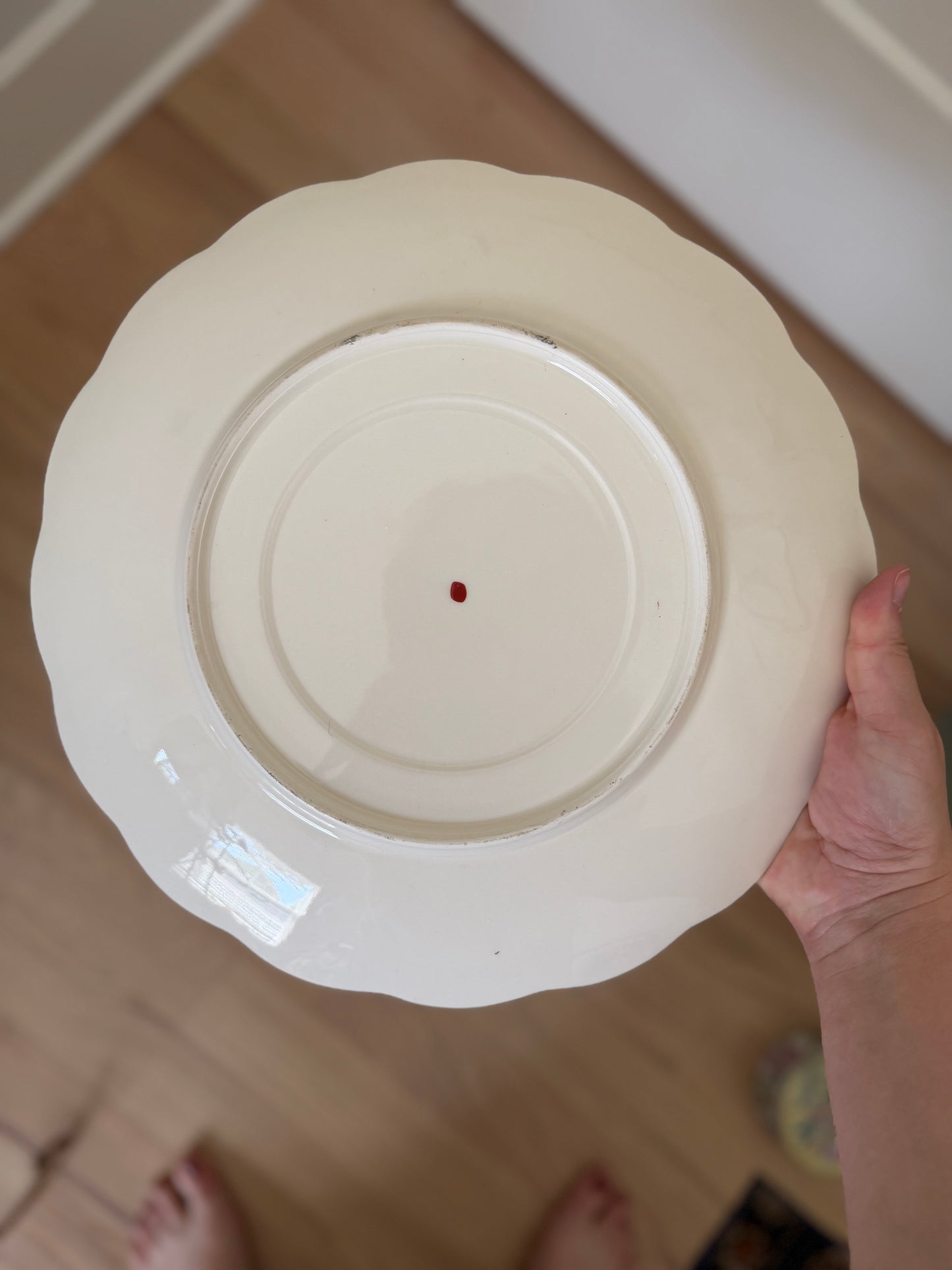 Imari Bird & Peony Plate