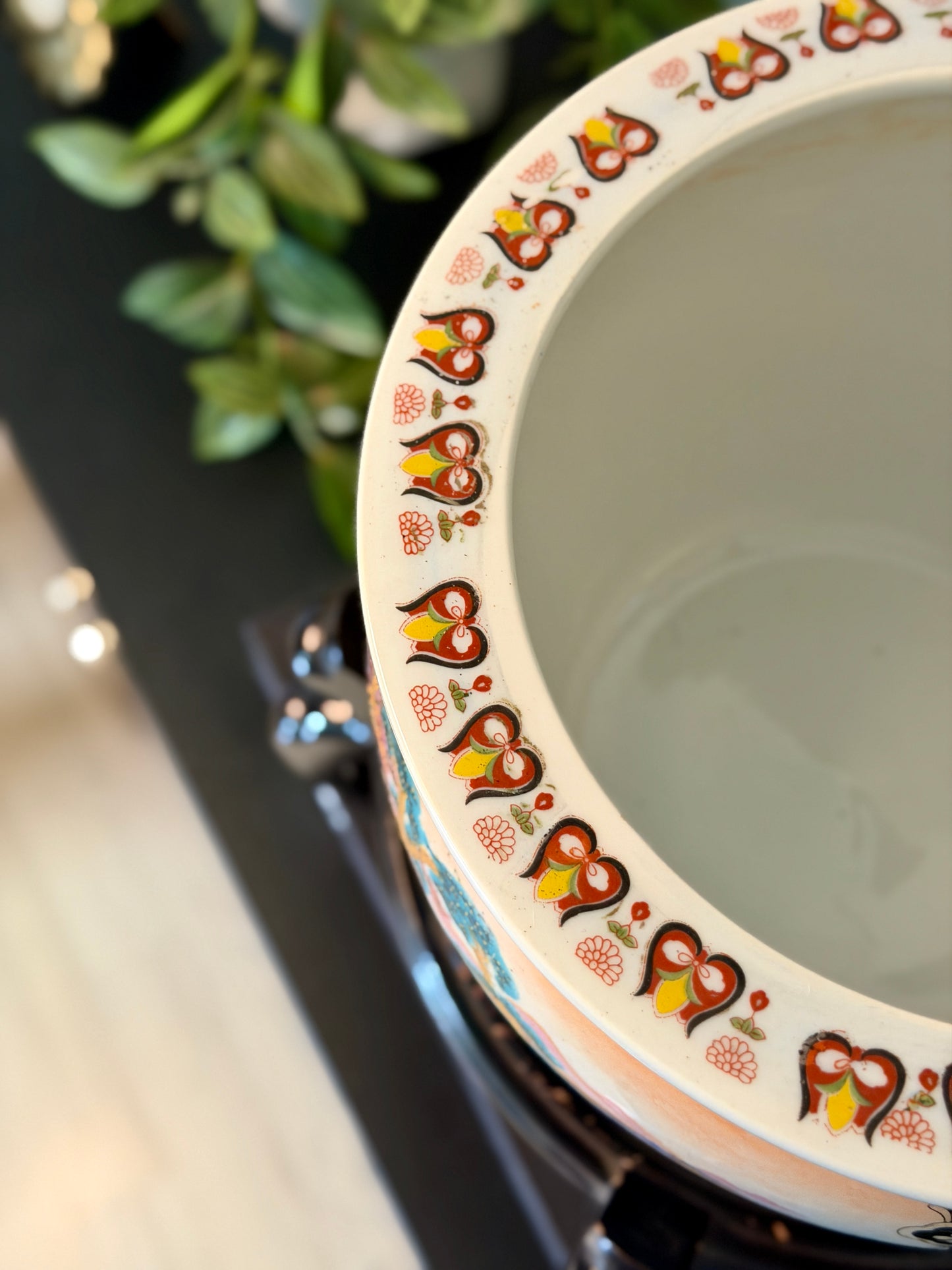 Satsuma Geisha Fishbowl Planter