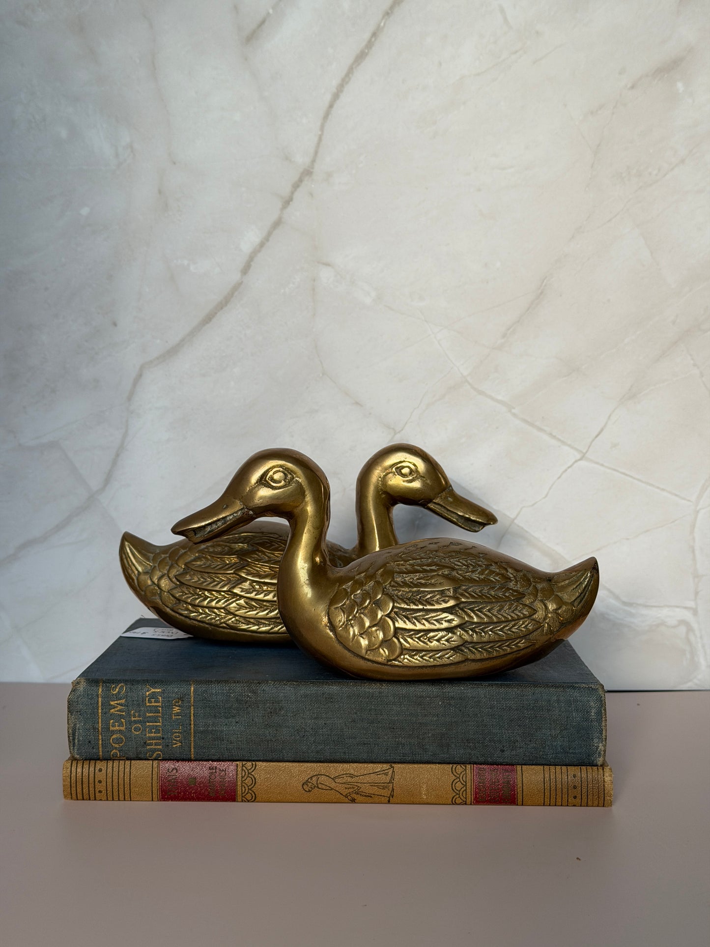 MCM Solid Brass Ducks (Pair)