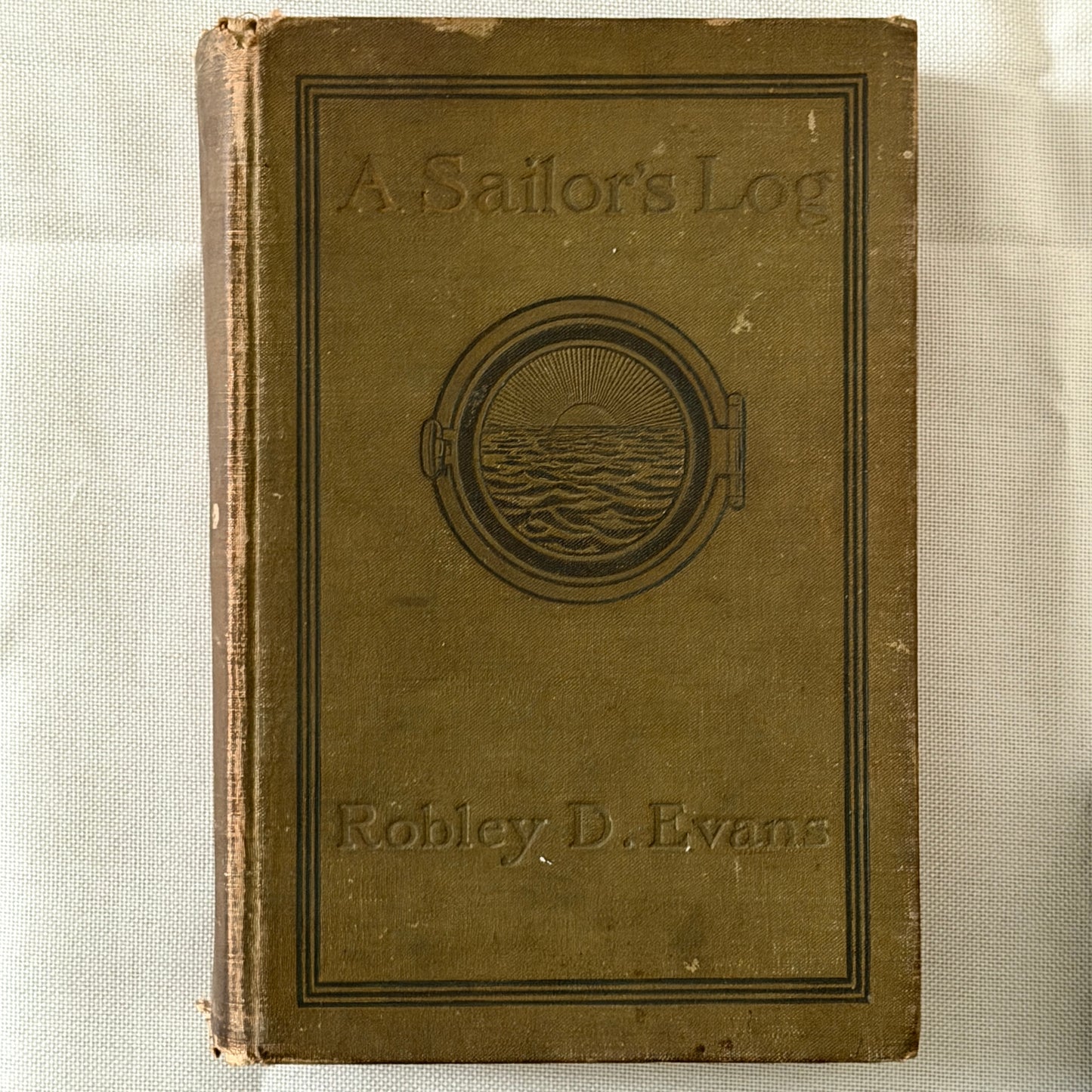 ANTIQUE BOOK | “A Sailor’s Log” by Robley D. Evans, 1901 First Edition