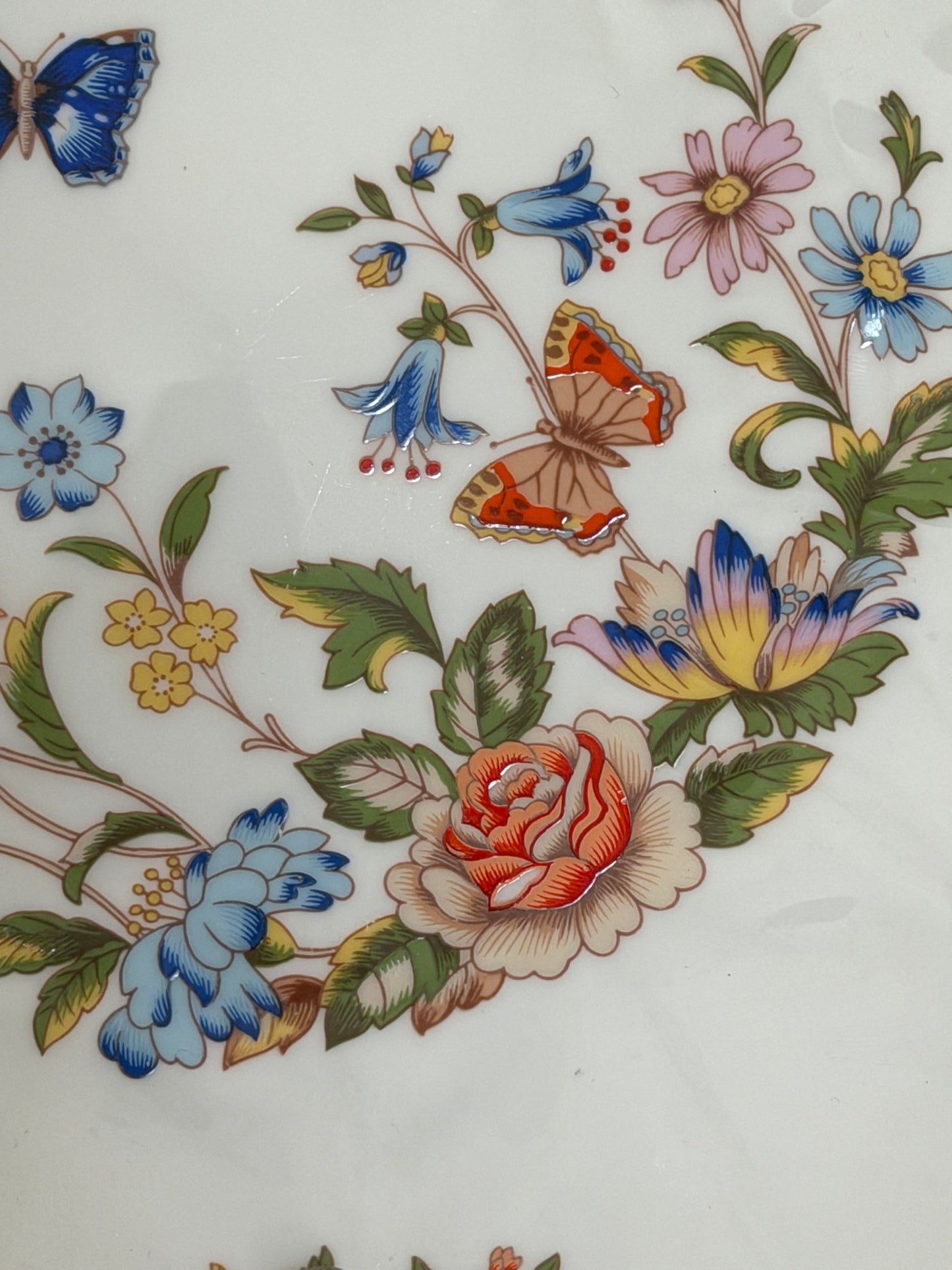 Aynsley “Cottage Garden” Plate, English Bone China