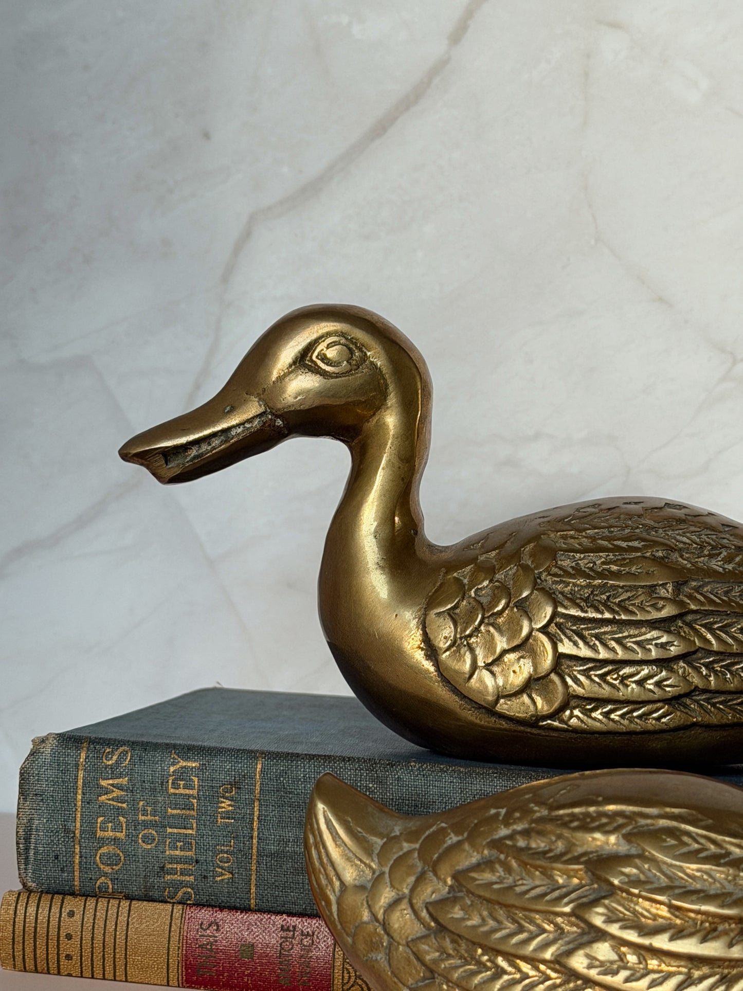 MCM Solid Brass Ducks (Pair)