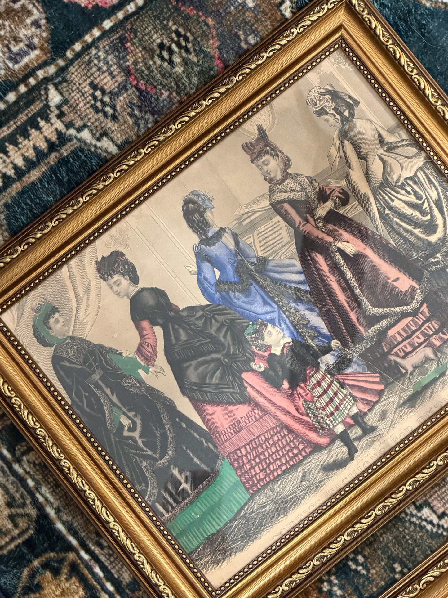 Antique Godey's Fashion Plates, 1868 & 1870