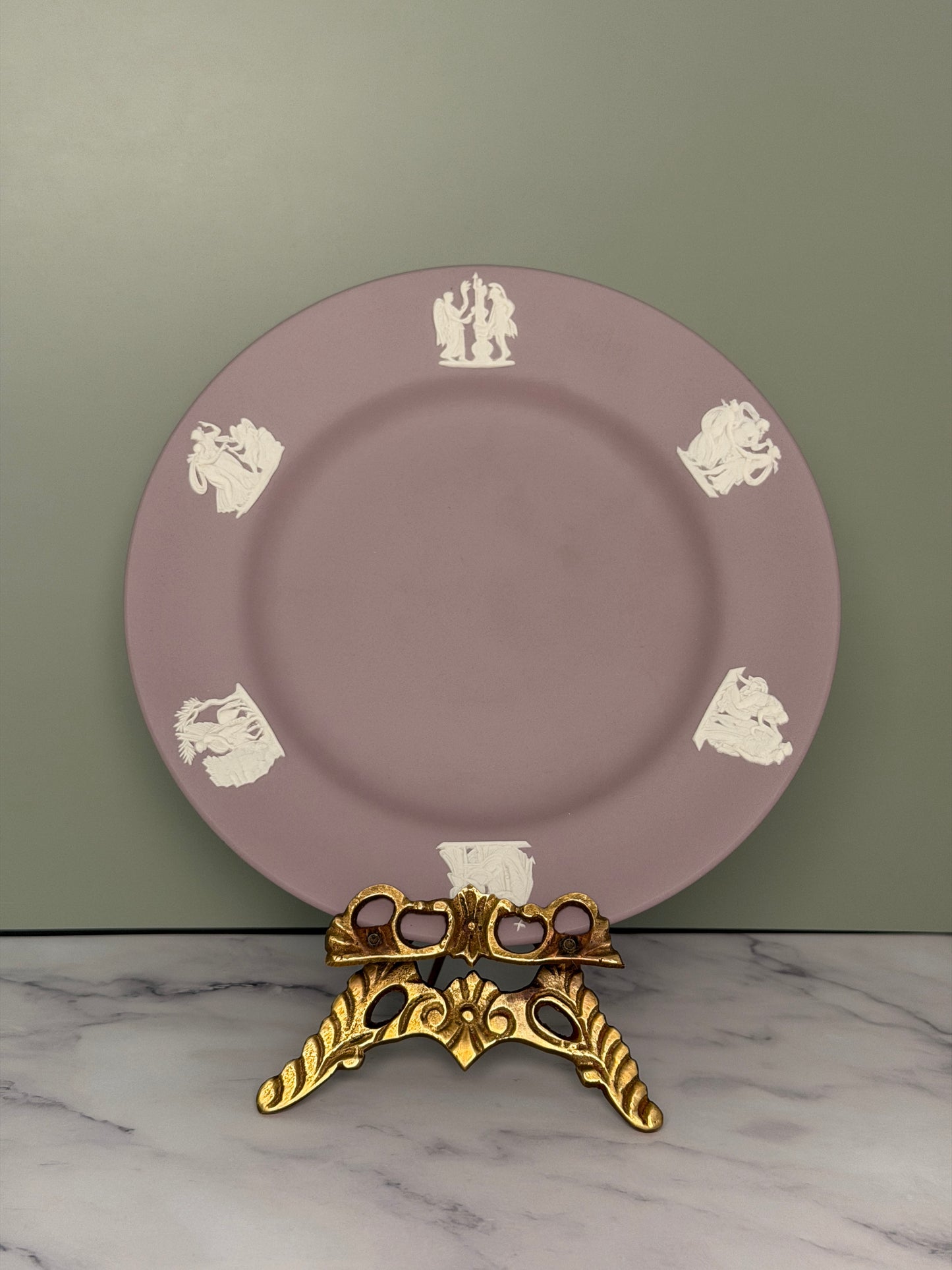 Wedgwood Lilac Jasperware Plate