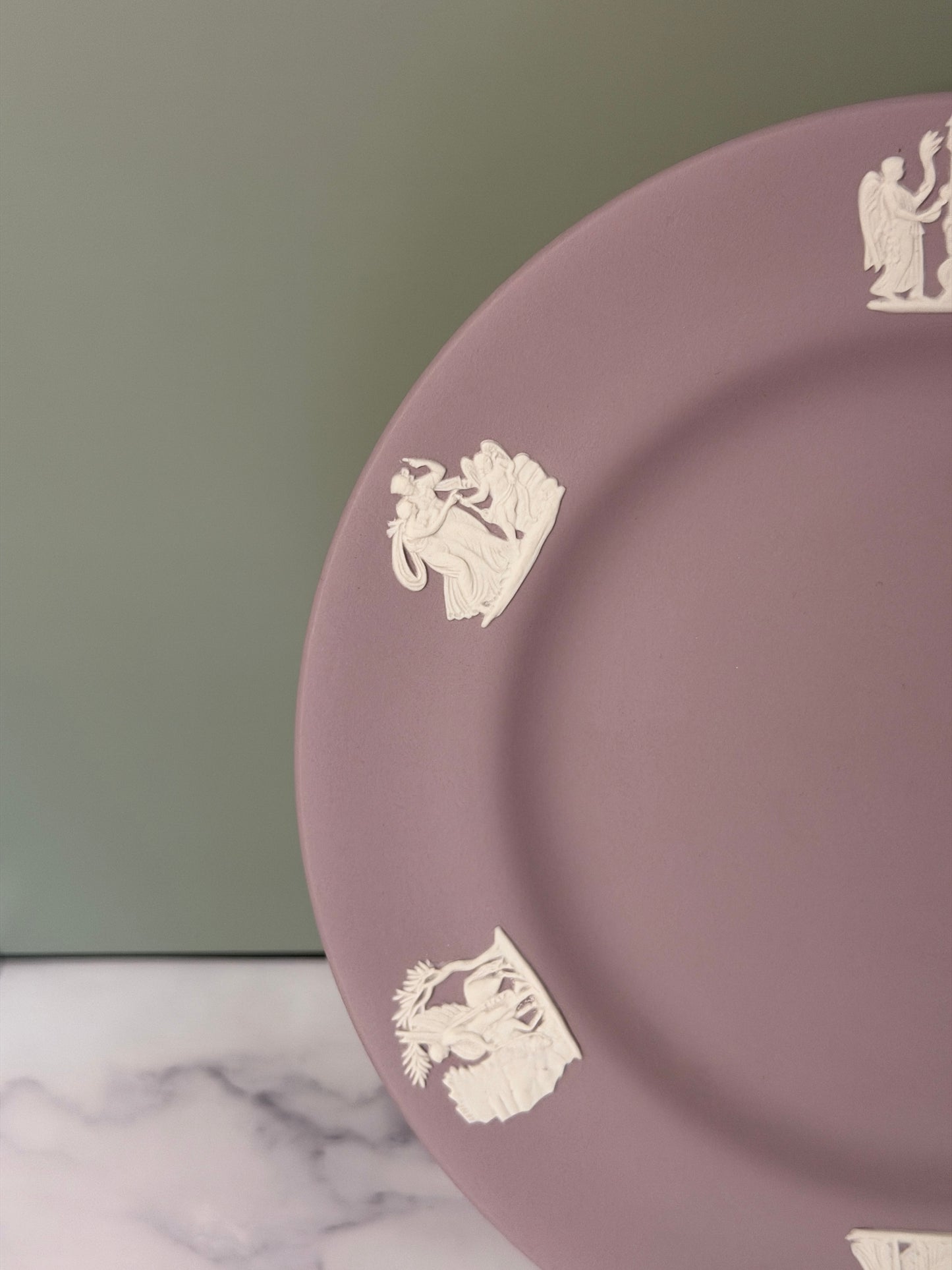 Wedgwood Lilac Jasperware Plate