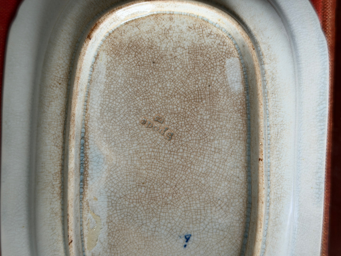 Copeland Spode Blue & White Platter | 'India' Pattern - c. 19th Century