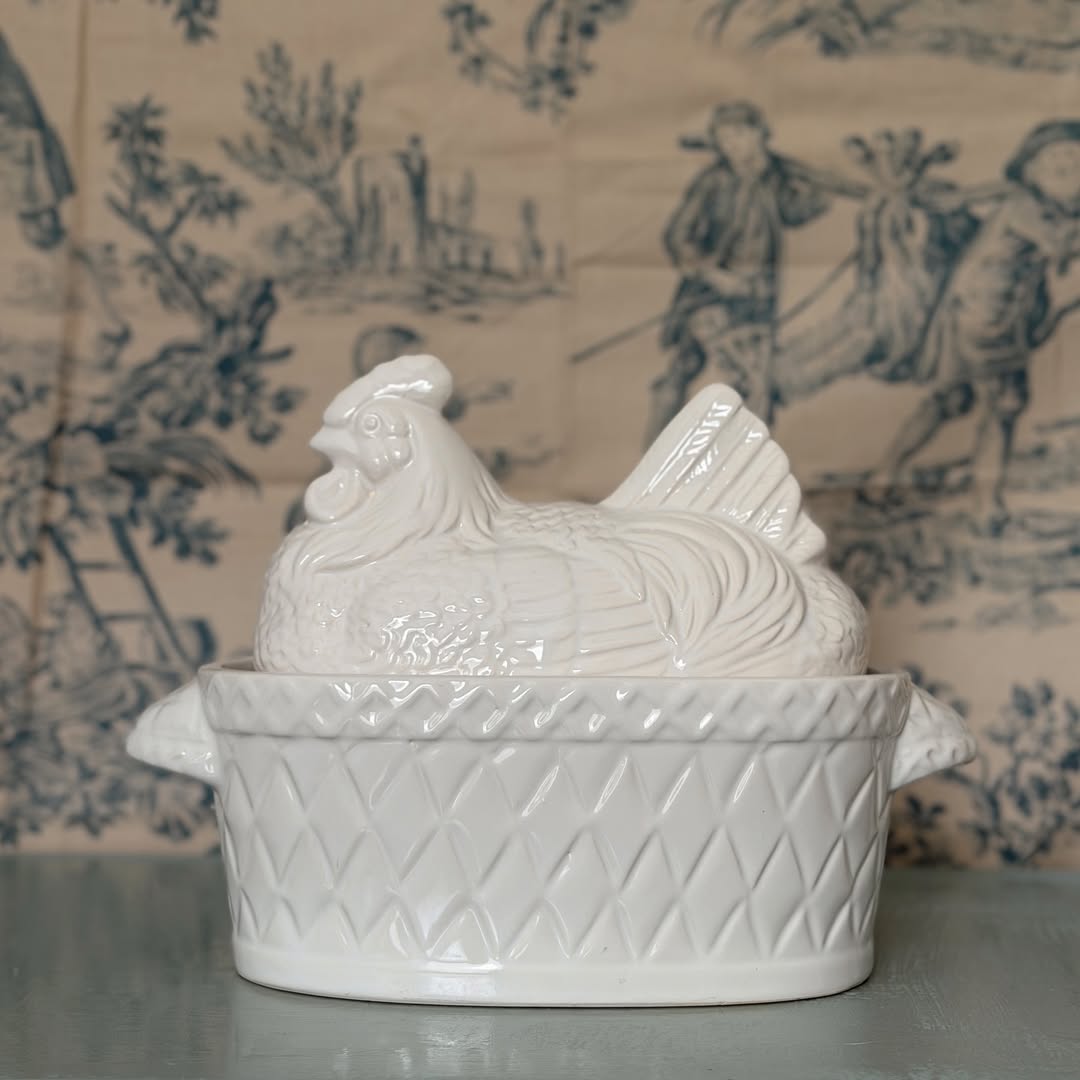 White Hen-on-Nest Tureen