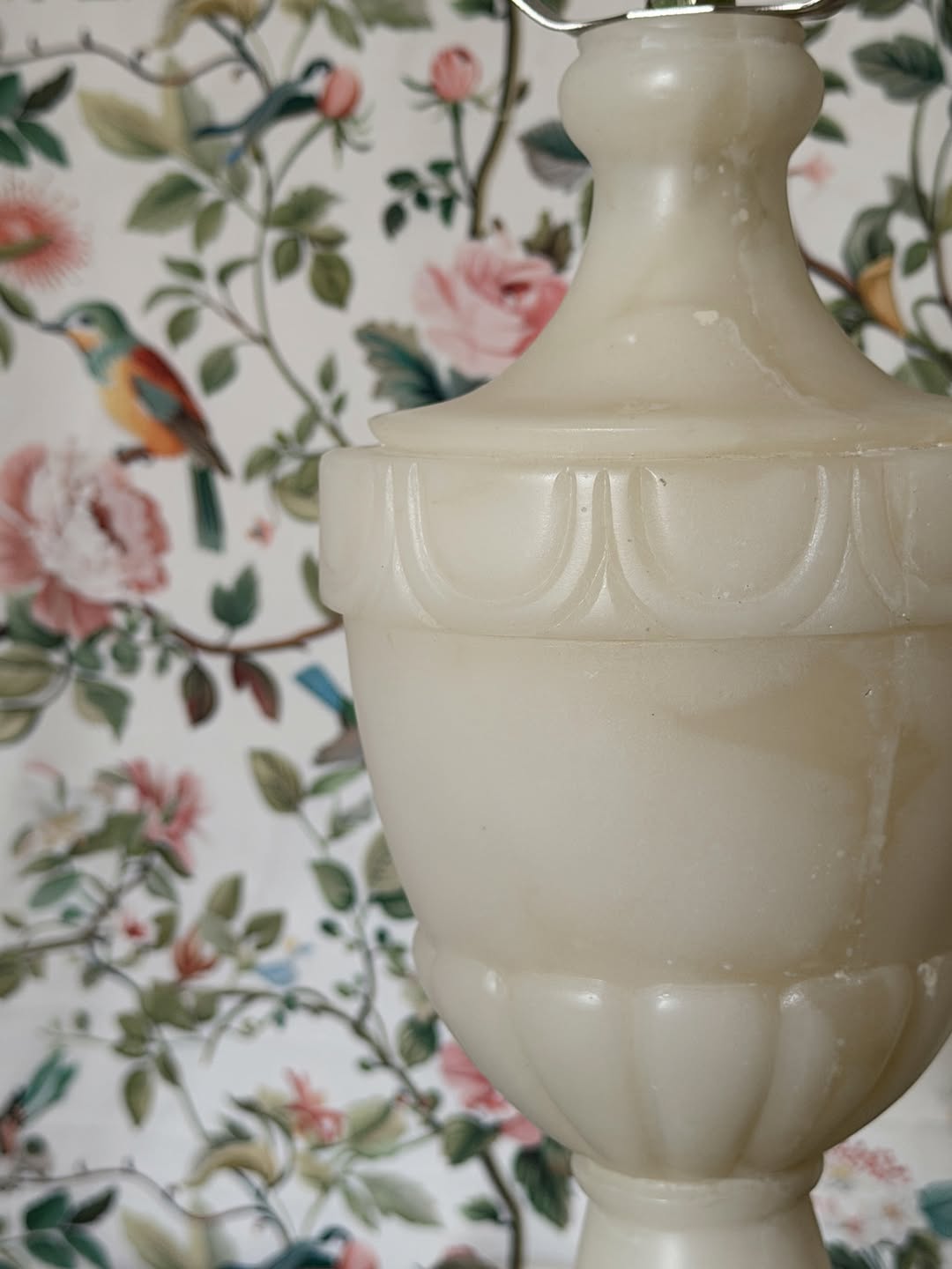 Alabaster Urn Table Lamp