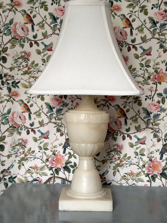 Alabaster Urn Table Lamp