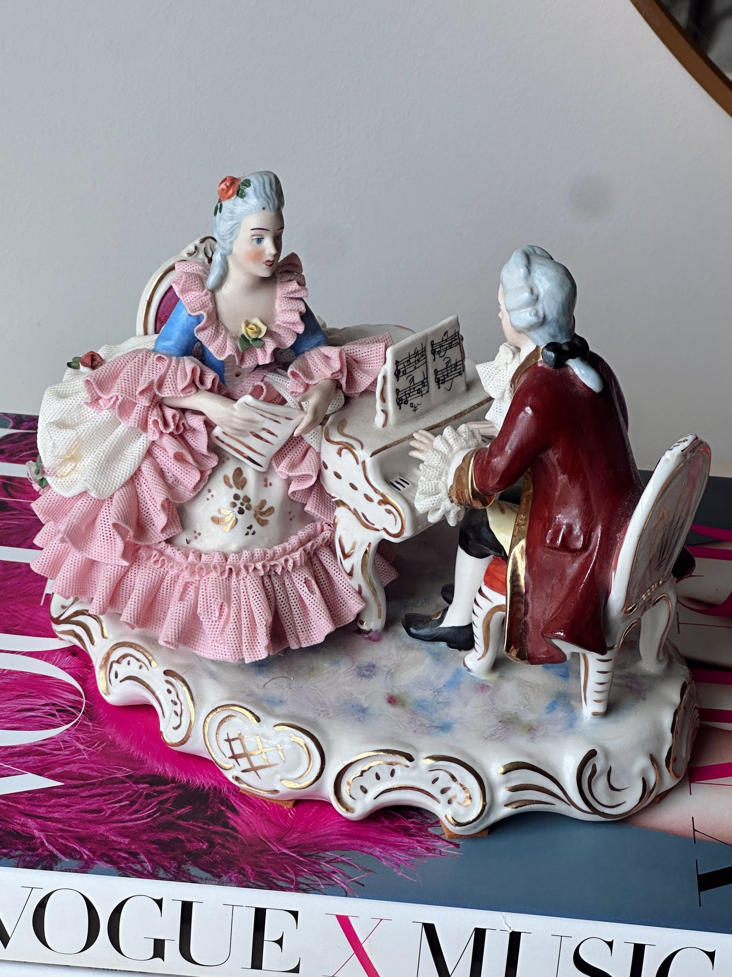 Antique Dresden Figurine