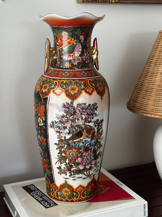 Satsuma Floor Vase